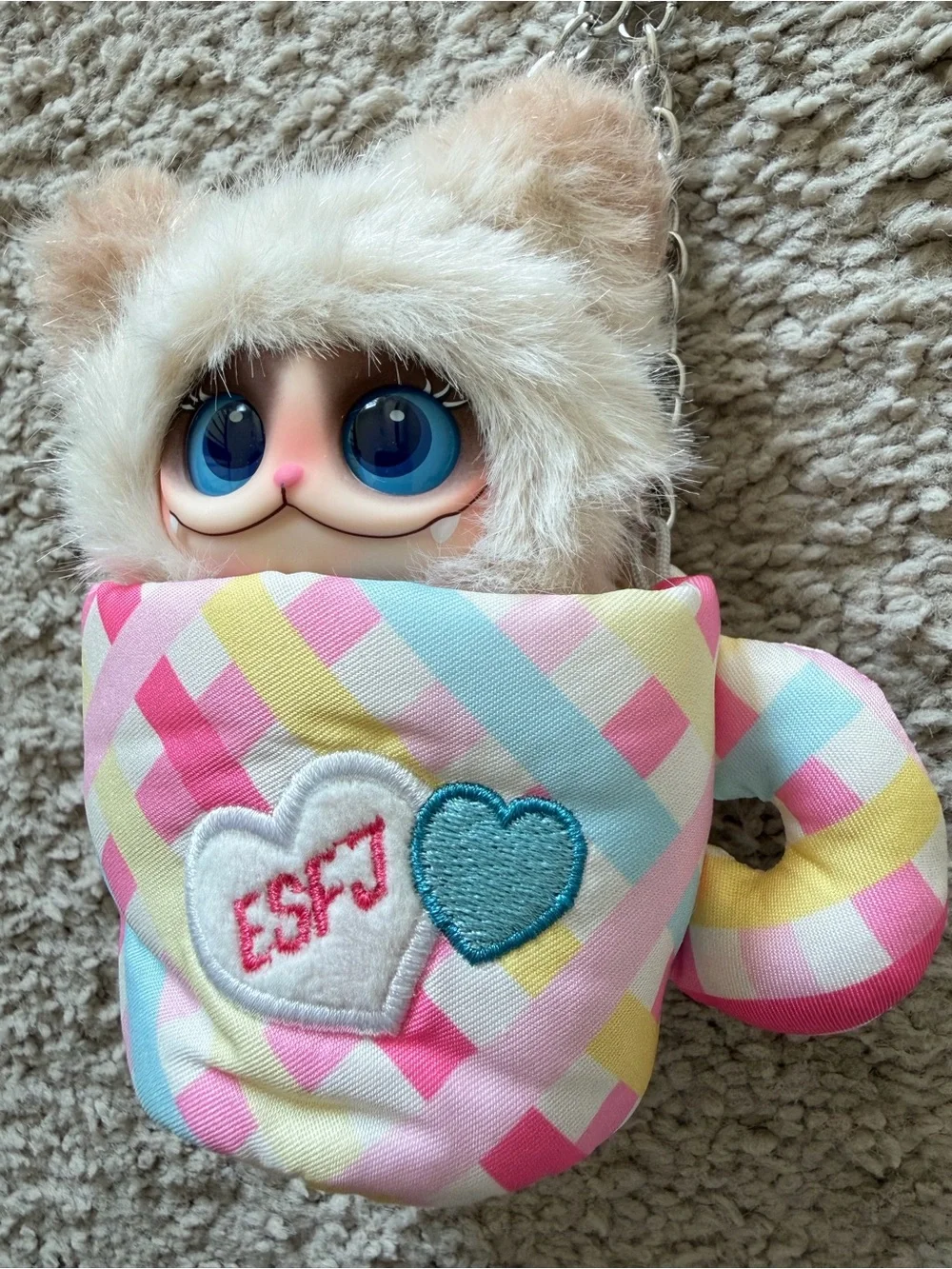 Bond MOW MOW ESFJ Plush Keychain Soft Bond Series Collectible Doll